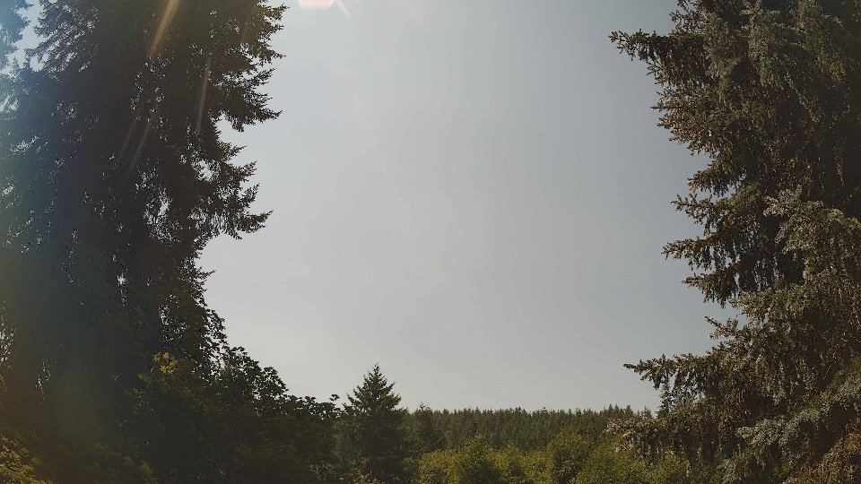 Pacific Northwest skyline timelapse frame from Jul 21st, 2026 at 1:00 PM