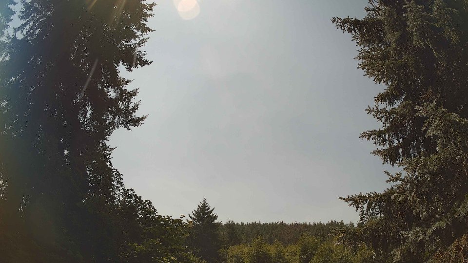 Pacific Northwest skyline timelapse frame from Jul 21st, 2026 at 1:30 PM