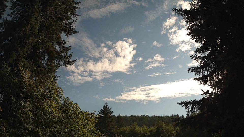 Pacific Northwest skyline timelapse frame from Jul 21st, 2026 at 6:15 PM