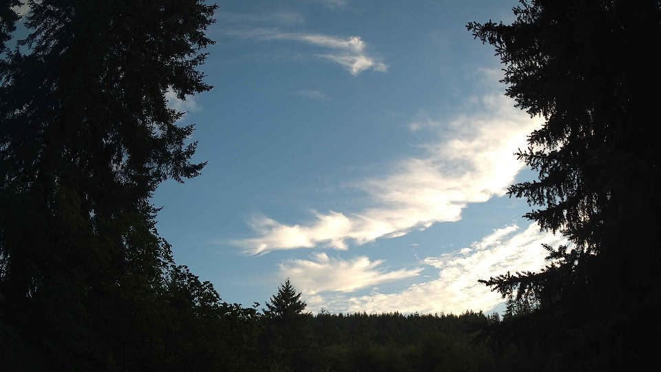 Pacific Northwest skyline timelapse frame from Jul 21st, 2026 at 8:15 PM
