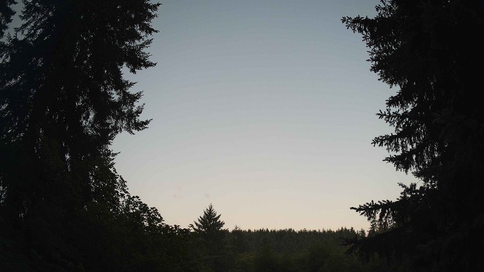 Pacific Northwest skyline timelapse frame from Jul 22nd, 2026 at 5:45 AM