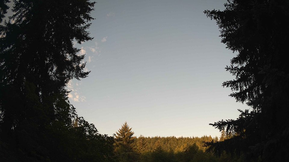 Pacific Northwest skyline timelapse frame from Jul 22nd, 2026 at 7:00 AM