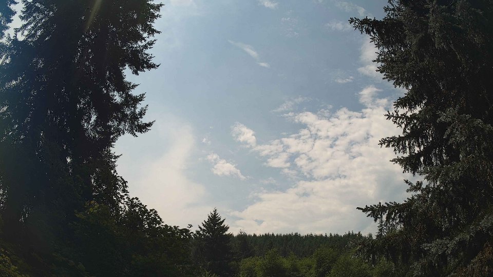 Pacific Northwest skyline timelapse frame from Jul 22nd, 2026 at 1:00 PM