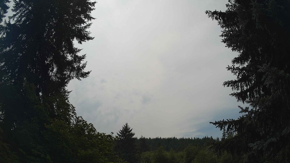 Pacific Northwest skyline timelapse frame from Jul 22nd, 2026 at 1:30 PM