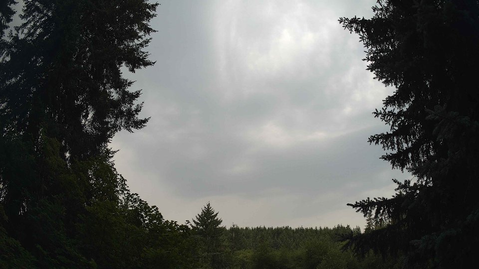 Pacific Northwest skyline timelapse frame from Jul 22nd, 2026 at 4:45 PM