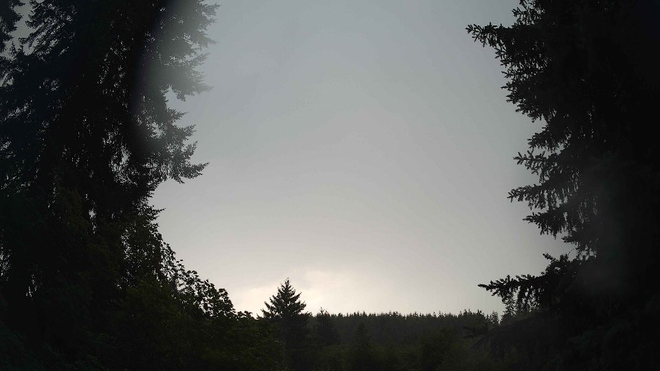 Pacific Northwest skyline timelapse frame from Jul 22nd, 2026 at 5:00 PM