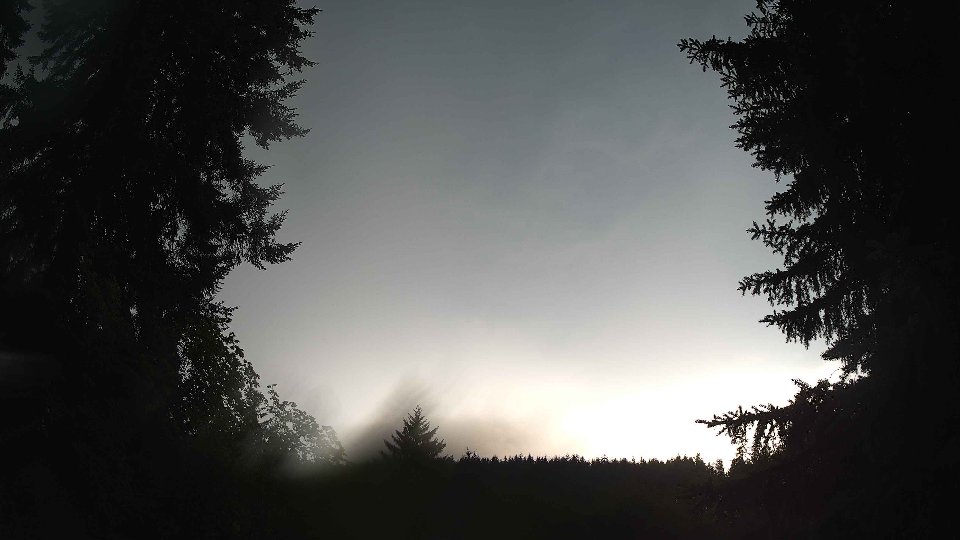 Pacific Northwest skyline timelapse frame from Jul 22nd, 2026 at 5:45 PM