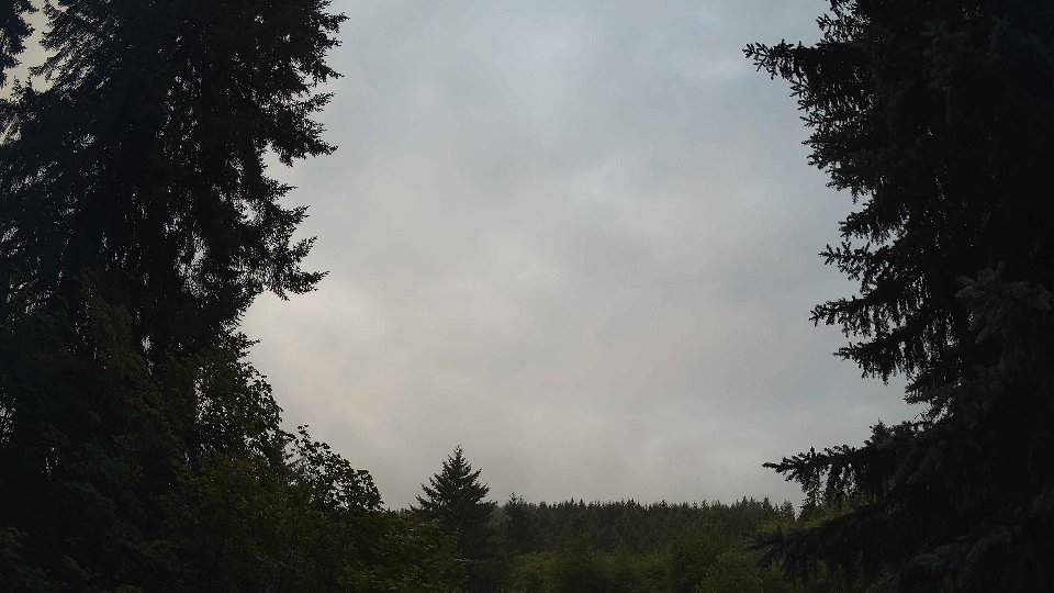 Pacific Northwest skyline timelapse frame from Jul 22nd, 2026 at 7:45 PM