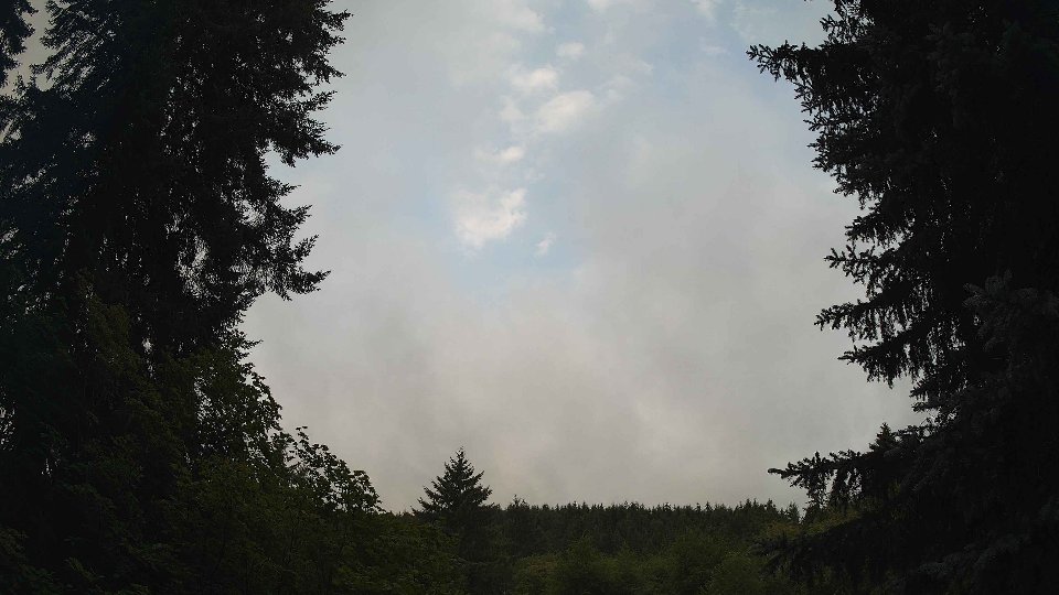 Pacific Northwest skyline timelapse frame from Jul 23rd, 2026 at 8:30 AM