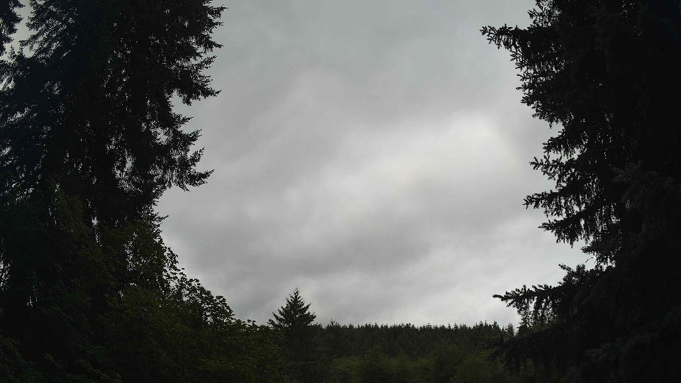 Pacific Northwest skyline timelapse frame from Jul 23rd, 2026 at 12:15 PM