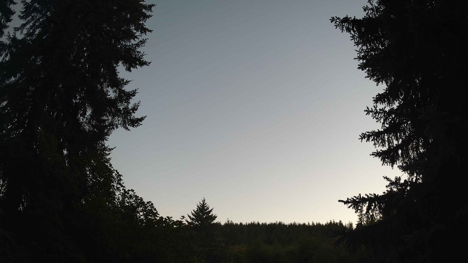 Pacific Northwest skyline timelapse frame from Jul 23rd, 2026 at 8:59 PM