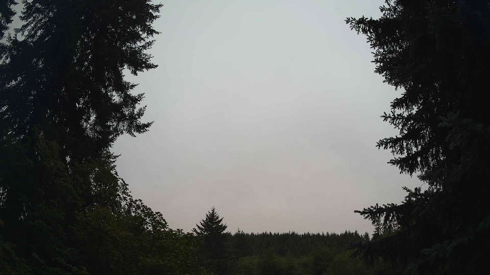 Pacific Northwest skyline timelapse frame from Jul 24th, 2026 at 6:00 AM