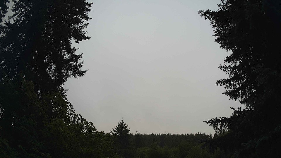 Pacific Northwest skyline timelapse frame from Jul 24th, 2026 at 7:00 AM