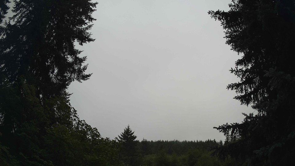 Pacific Northwest skyline timelapse frame from Jul 24th, 2026 at 8:00 AM