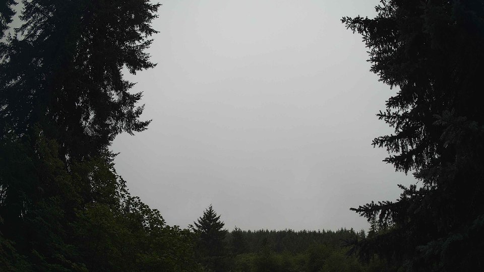 Pacific Northwest skyline timelapse frame from Jul 24th, 2026 at 8:15 AM