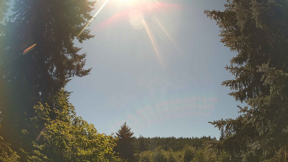 Pacific Northwest skyline timelapse frame from Jul 24th, 2026 at 2:30 PM