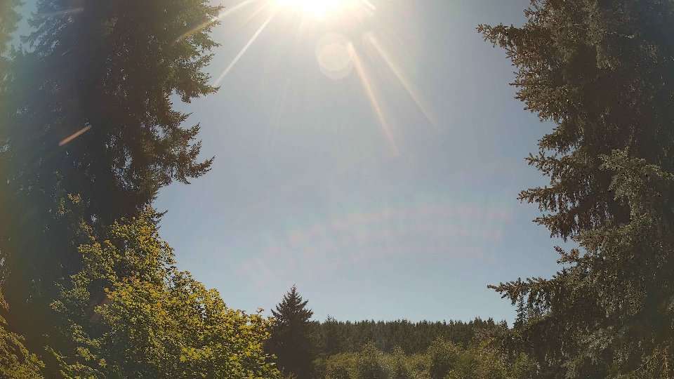 Pacific Northwest skyline timelapse frame from Jul 24th, 2026 at 2:45 PM