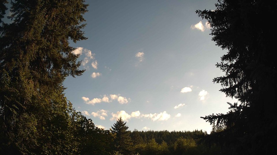 Pacific Northwest skyline timelapse frame from Jul 24th, 2026 at 7:00 PM