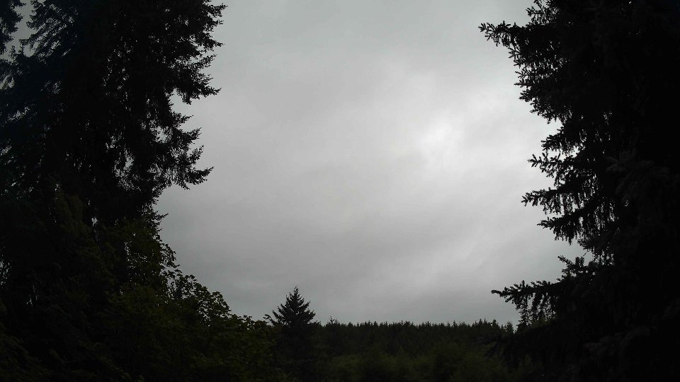 Pacific Northwest skyline timelapse frame from Jul 25th, 2026 at 5:45 AM