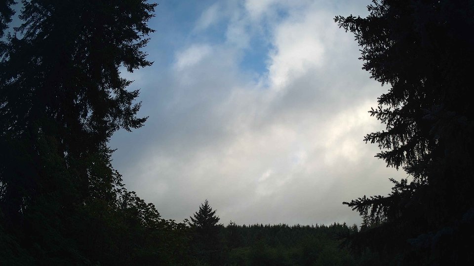 Pacific Northwest skyline timelapse frame from Jul 25th, 2026 at 7:15 AM