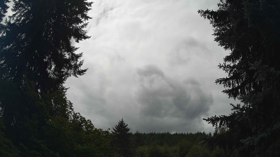 Pacific Northwest skyline timelapse frame from Jul 25th, 2026 at 1:00 PM