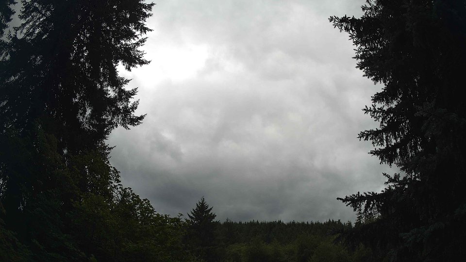 Pacific Northwest skyline timelapse frame from Jul 25th, 2026 at 2:45 PM