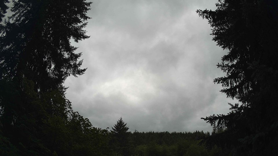 Pacific Northwest skyline timelapse frame from Jul 25th, 2026 at 4:30 PM