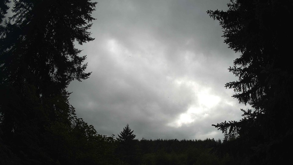 Pacific Northwest skyline timelapse frame from Jul 25th, 2026 at 4:45 PM