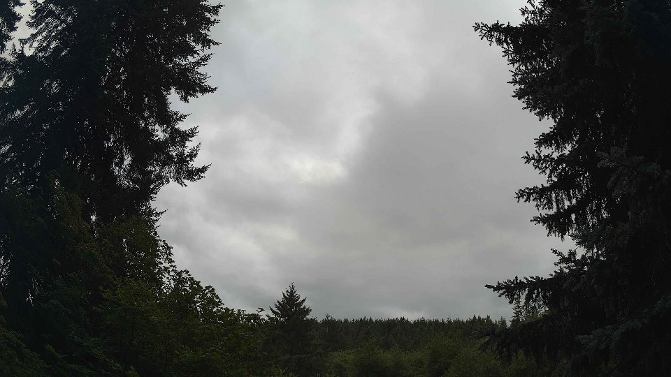 Pacific Northwest skyline timelapse frame from Jul 25th, 2026 at 5:45 PM