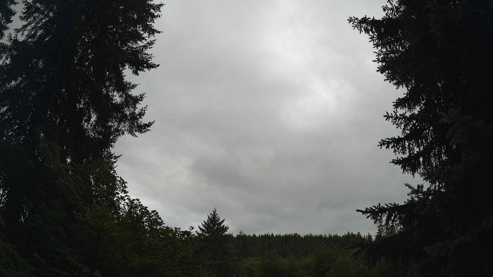 Pacific Northwest skyline timelapse frame from Jul 25th, 2026 at 6:45 PM