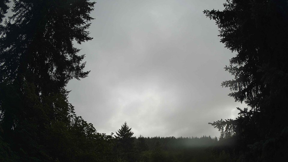Pacific Northwest skyline timelapse frame from Jul 25th, 2026 at 7:15 PM