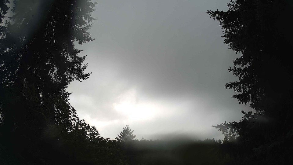 Pacific Northwest skyline timelapse frame from Jul 25th, 2026 at 7:45 PM