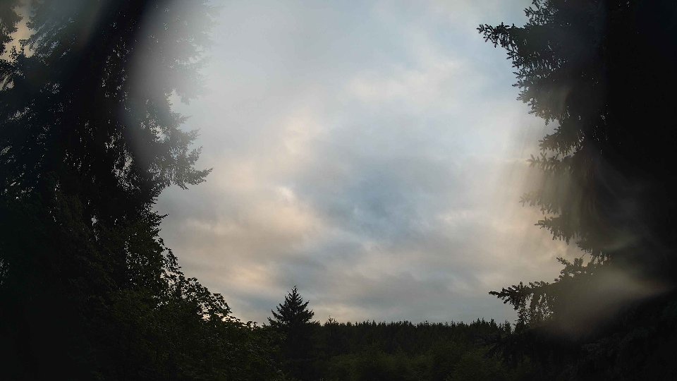 Pacific Northwest skyline timelapse frame from Jul 25th, 2026 at 8:00 PM