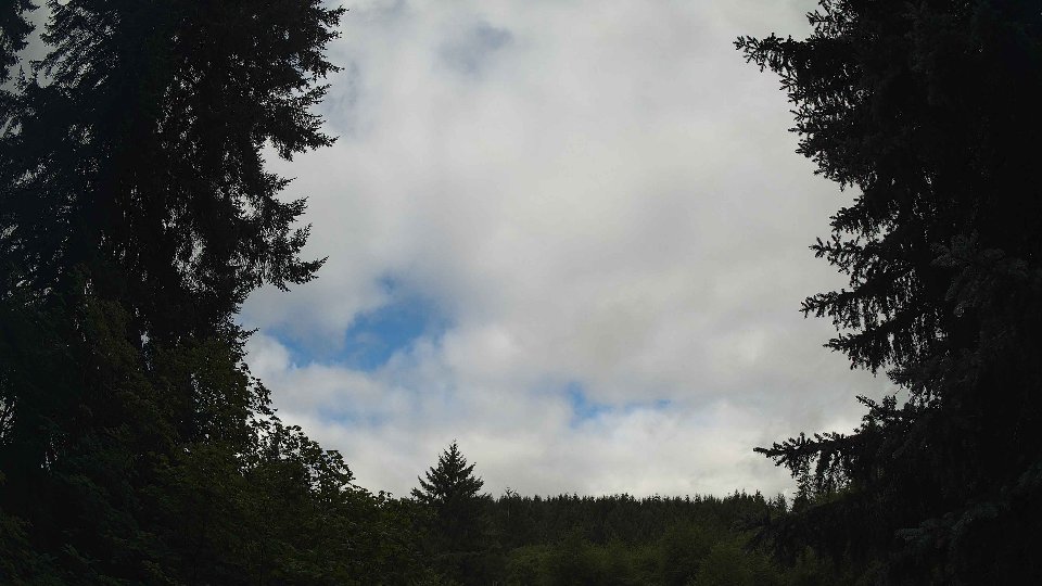 Pacific Northwest skyline timelapse frame from Jul 26th, 2026 at 9:00 AM