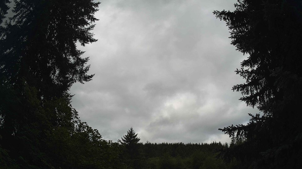 Pacific Northwest skyline timelapse frame from Jul 26th, 2026 at 9:45 AM
