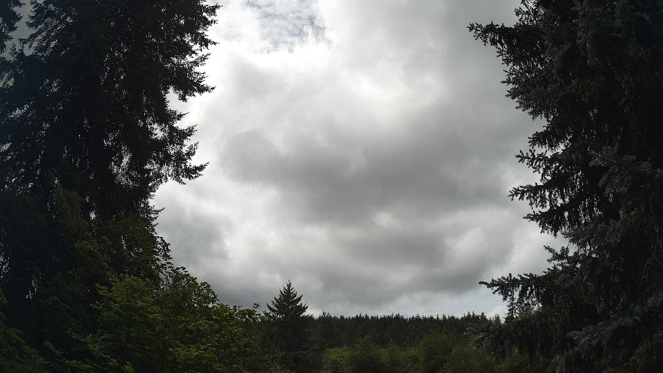 Pacific Northwest skyline timelapse frame from Jul 26th, 2026 at 12:00 PM