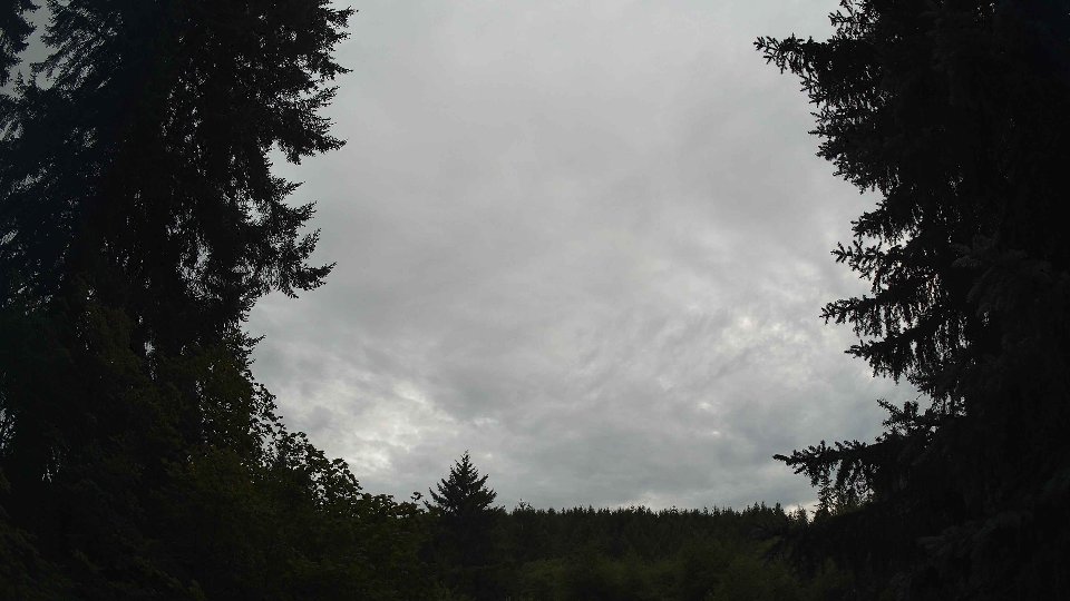 Pacific Northwest skyline timelapse frame from Jul 26th, 2026 at 8:45 PM