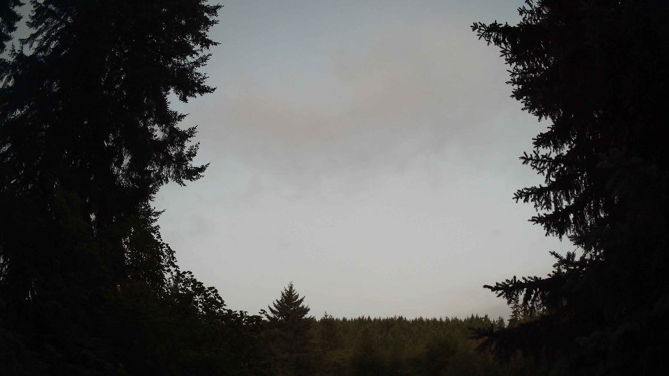 Pacific Northwest skyline timelapse frame from Jul 29th, 2026 at 5:30 AM