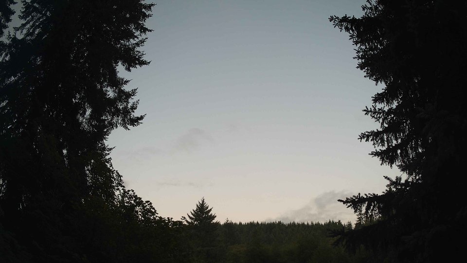 Pacific Northwest skyline timelapse frame from Jul 29th, 2026 at 5:45 AM