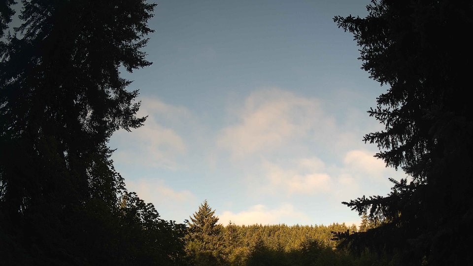 Pacific Northwest skyline timelapse frame from Jul 29th, 2026 at 7:15 AM