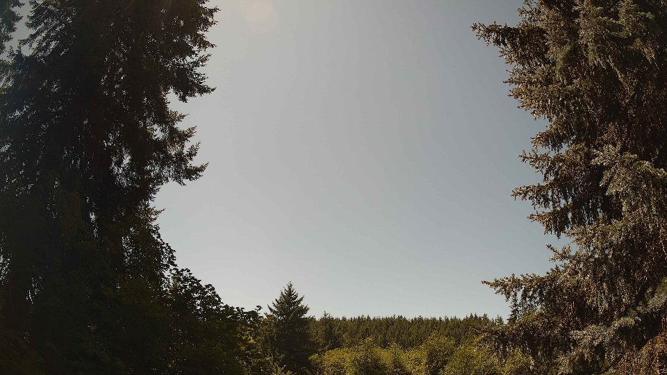 Pacific Northwest skyline timelapse frame from Jul 29th, 2026 at 1:30 PM
