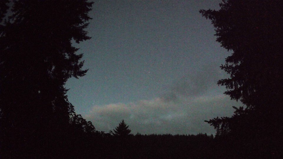 Pacific Northwest skyline timelapse frame from Jul 29th, 2026 at 5:06 AM