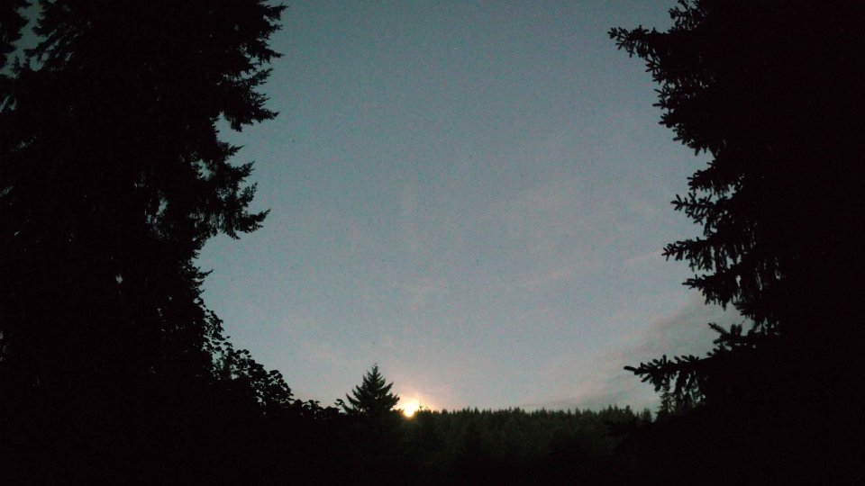 Pacific Northwest skyline timelapse frame from Jul 30th, 2026 at 5:15 AM