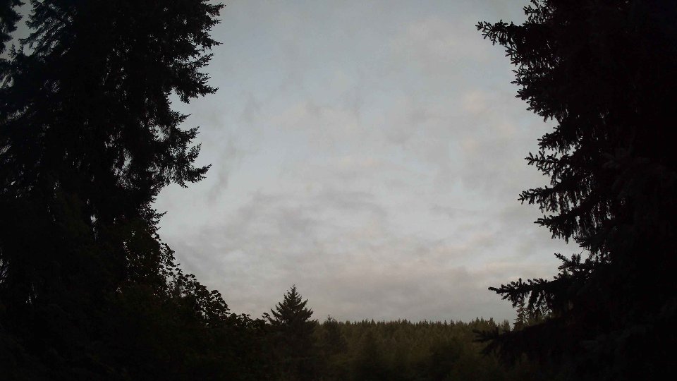 Pacific Northwest skyline timelapse frame from Jul 30th, 2026 at 5:30 AM