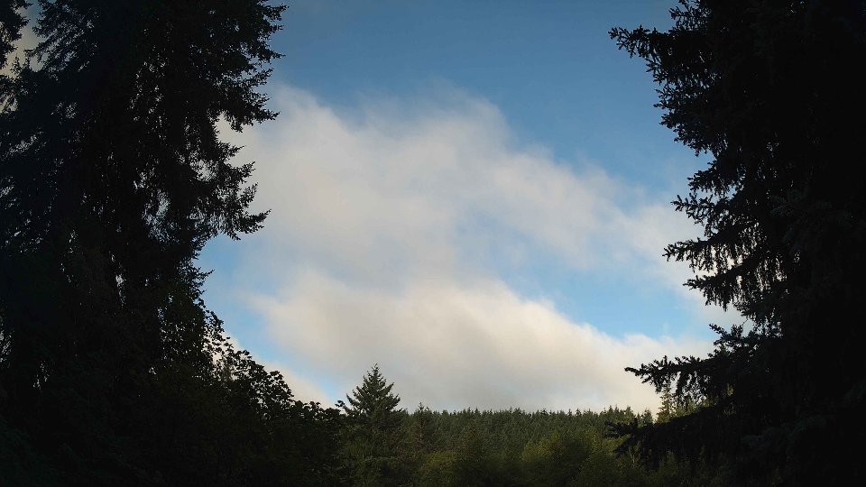 Pacific Northwest skyline timelapse frame from Jul 30th, 2026 at 7:15 AM