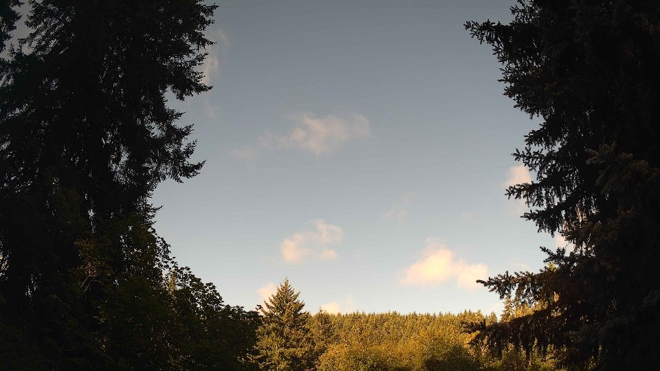 Pacific Northwest skyline timelapse frame from Jul 30th, 2026 at 8:15 AM