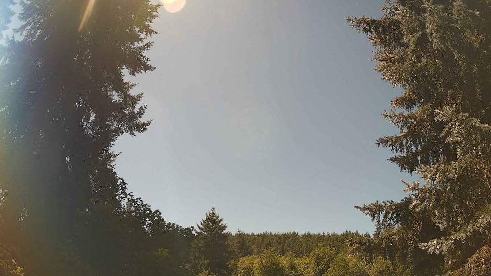 Pacific Northwest skyline timelapse frame from Jul 30th, 2026 at 1:00 PM
