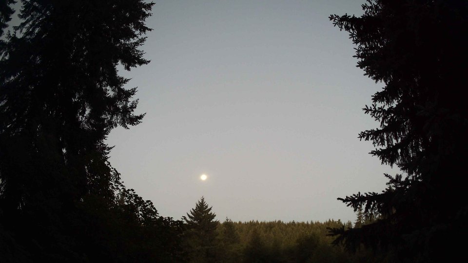 Pacific Northwest skyline timelapse frame from Jul 31st, 2026 at 5:30 AM