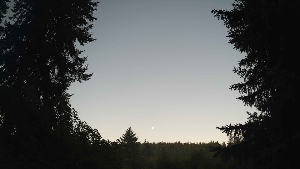 Pacific Northwest skyline timelapse frame from Jul 31st, 2026 at 6:00 AM