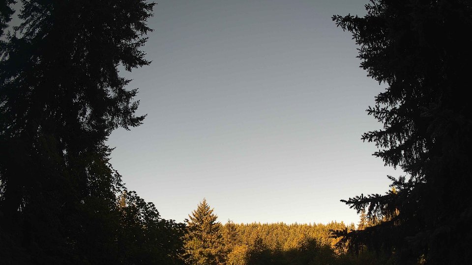 Pacific Northwest skyline timelapse frame from Jul 31st, 2026 at 7:45 AM